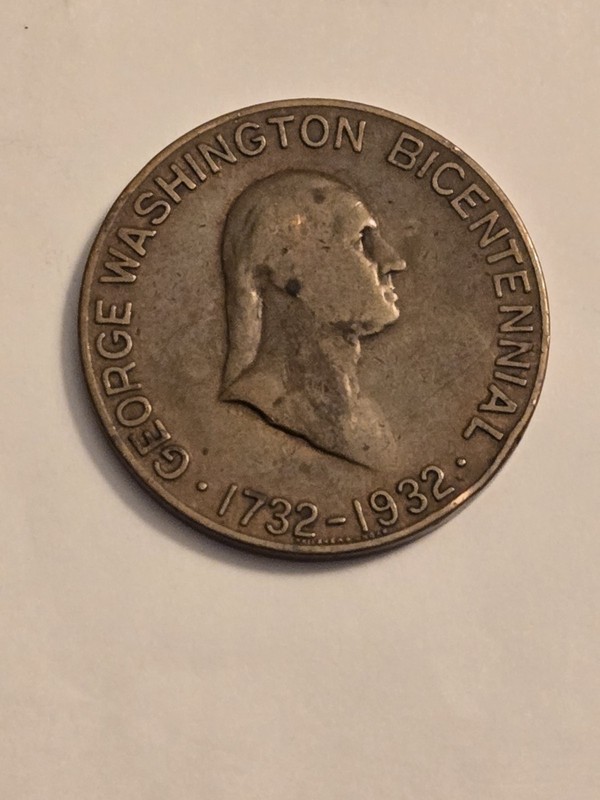  Washington  Bicentennial Medal - Gustavus Adolphus Tricentennial Baker-936