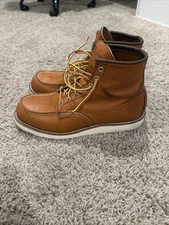 Red Wing 875 Moc Toe Leather Boots Men’s Size 11 D Made In USA