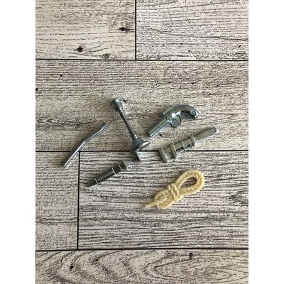 Vintage Clue Game Weapons: Full 6 Piece Token Set