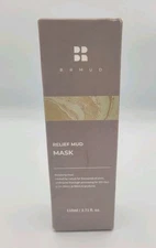 BRMUD Relief Mud Mask - Deep Pore Cleanser & Hydrating  Mud for Face - 3.72 Oz.