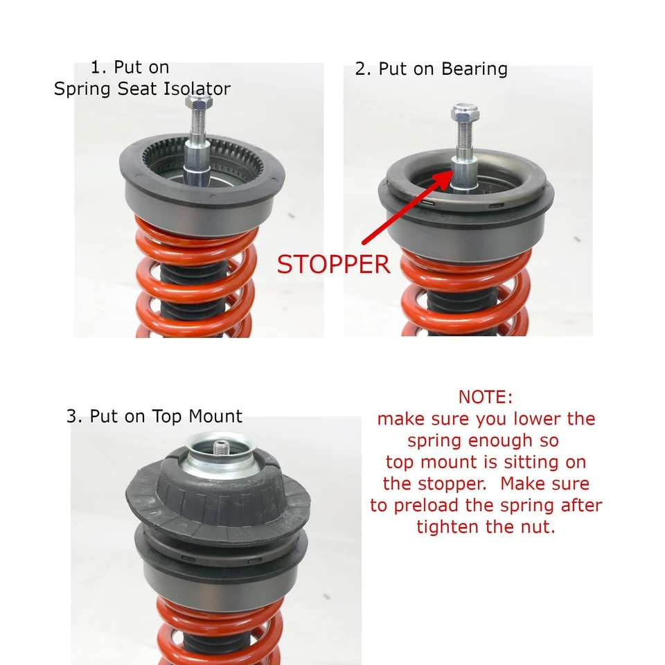 KIT DE ELEVACIÓN GODSPEED MONO-GR GRAVEL COILOVERS PARA JEEP CHEROKEE (KL) 2014-2023 Foto 4 de 4