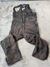 Walls Bib Overalls Mens Large Tall Blizzard Pruf Insulated Workwear Cold Weather