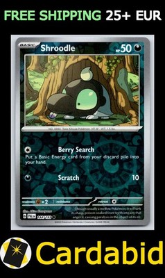 Shroodle - PAL #144/193 SV02: Paldea Evolved Reverse Holofoil NM