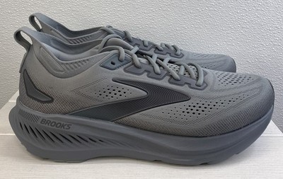 Brooks Glycerin 23 GTS Men Size 12.5EE Gray/Blackened Pearl Mesh Running Sneaker