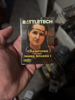 Battletech CHAMPIONS of the INNER SPHERE I KICKSTARTER EXCLUSIVE! Mint!