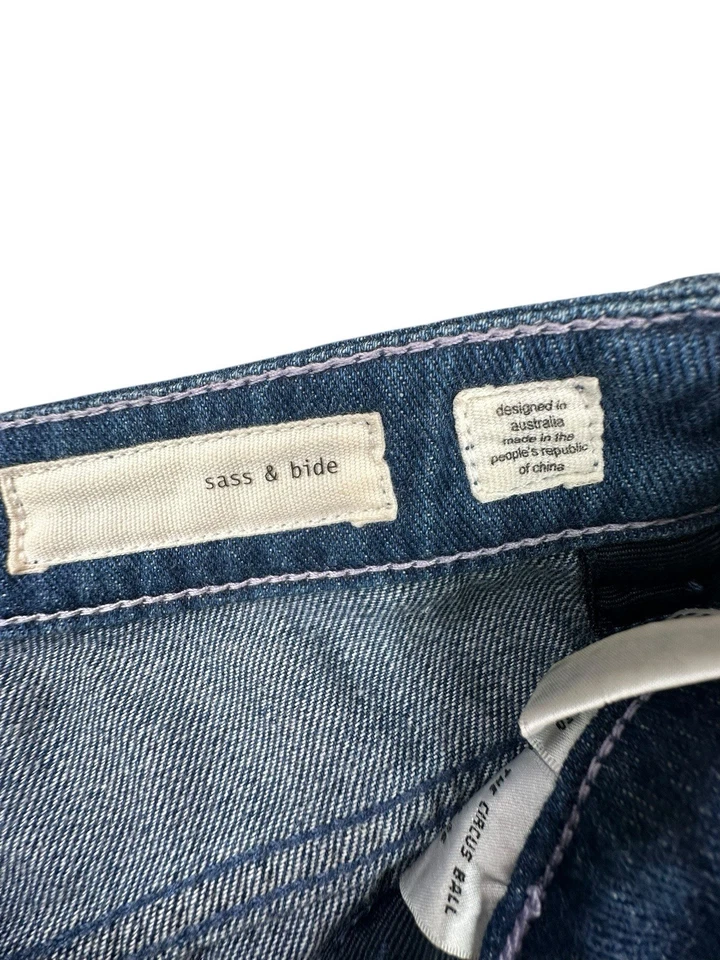 Sass & Bide Jeans The Circus Ball Wide Leg High Rise Women’s Size 24x31 - Image 2 of 4