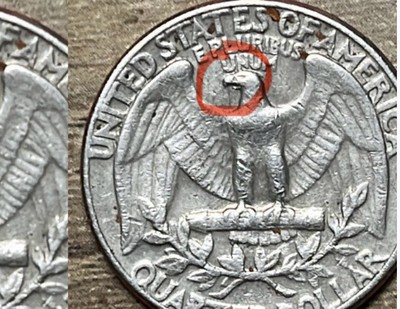 1968-D Washington Quarter Double Die Reverse, Filled Mint Mark. | eBay