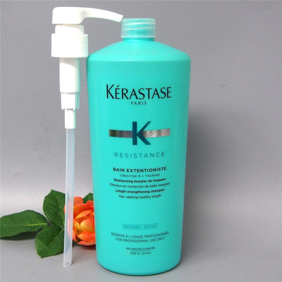 With Pump Kerastase Resistance Bain Extentioniste Shampoo 34oz / 1000ml