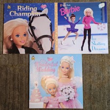 Set of 3 Barbie Books From Various Authors. Good Condition.