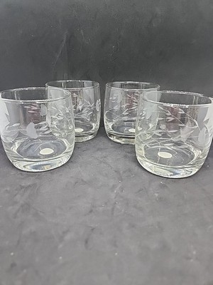 Heritage ''Old Fashioned'' by Princess House 498 Set Of 4 NIB New