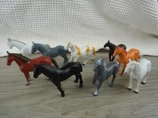 Sunrise Horse Figure Lot 9 Polish Draft Mustang Percheron Brumby Andalusian 90s