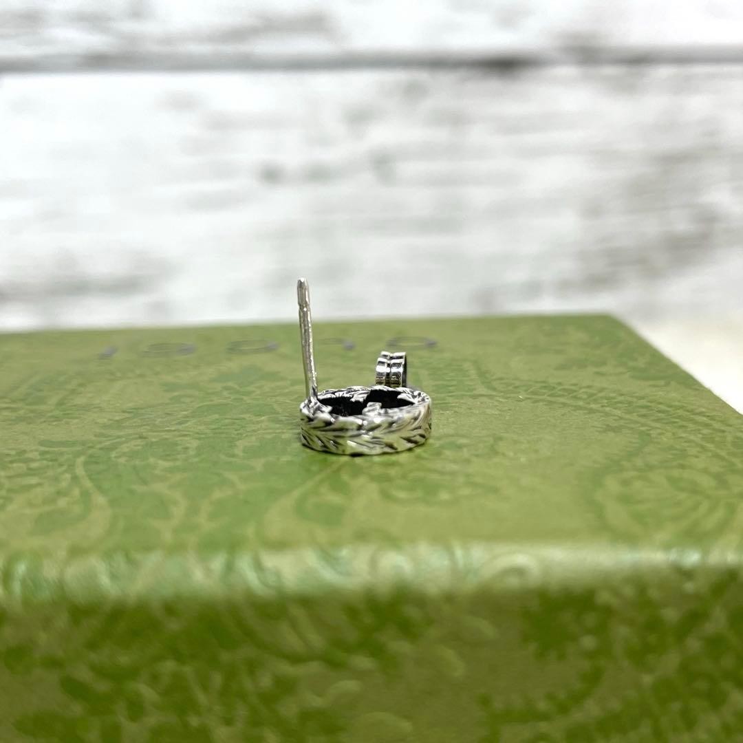 GUCCI Interlocking GG Earring Arabesque Design Si… - image 10