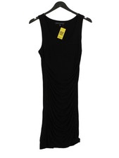 French Connection Bodycon Midi Dress UK10 in Black