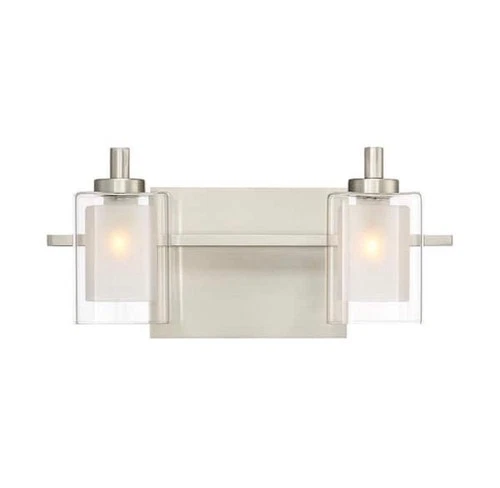 Vanity Light Quoizel Brushed Nickel Finish Klt8602BNLED - Picture 4 of 5