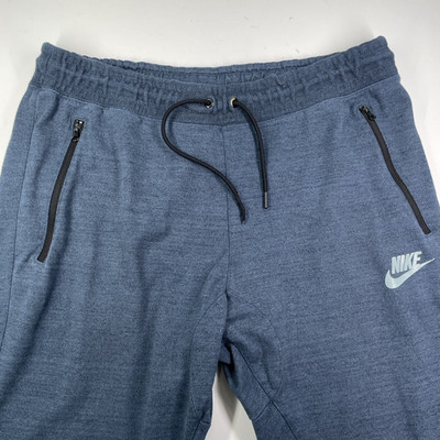 Nike Sweatpant Mens XL Tech Fleece Jogger Sportswear Athleisure Swoosh Blue 90s