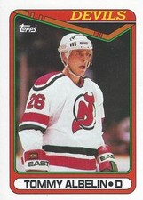 1990-91 Topps #323 Tommy Albelin