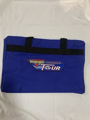 Vintage Wrangler Bag Pro Rodeo Duffle Tote PRCA Western Cowboy NEW Cowboy RARE