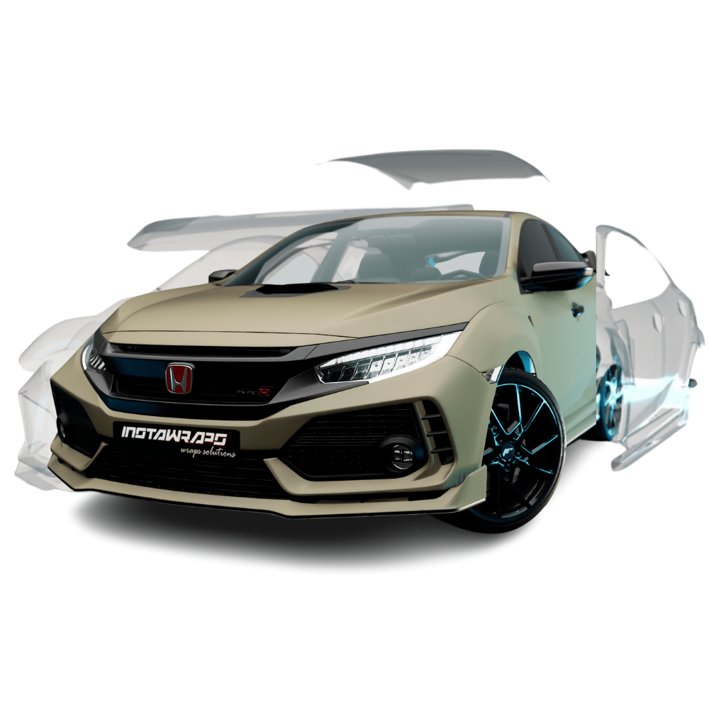 3M Colored PPF / PWF Series Matte Coyote Brown Paint Protection Film | PWF-M99