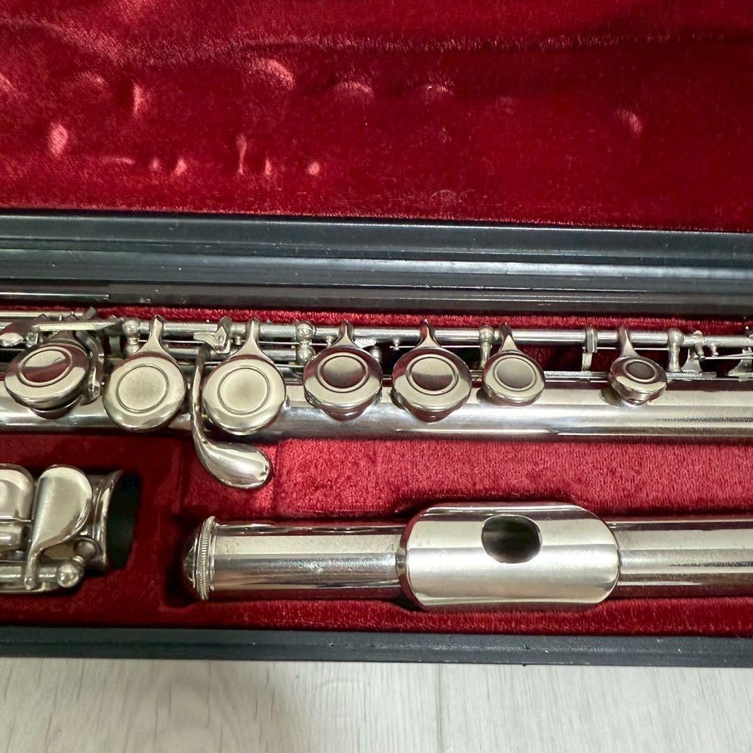 Yamaha YFL 211S II Silver Plated Flute Nickel Silver working with