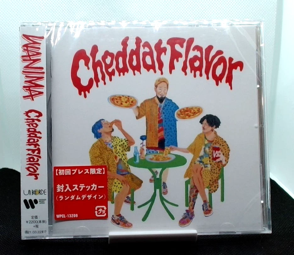 WANIMA CD Mini Album Cheddar Flavor OBI Three piece Rock Band 2020 Japan