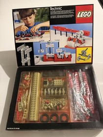 Vintage LEGO Technic Lot 2x 8055 2x 8040 Pneumatic+1978 Set+Case+Parts+Manual