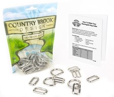 Country Brook Design  3/4 Inch Martingale Dog Collar Kit