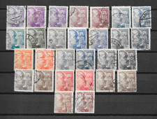 SPAIN - 1949 Franco Definitives - Perf 13 - Set to 10pta with Shades - VFU