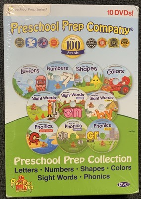 Preschool Prep Series Collection 10 DVD Boxed Set Letters