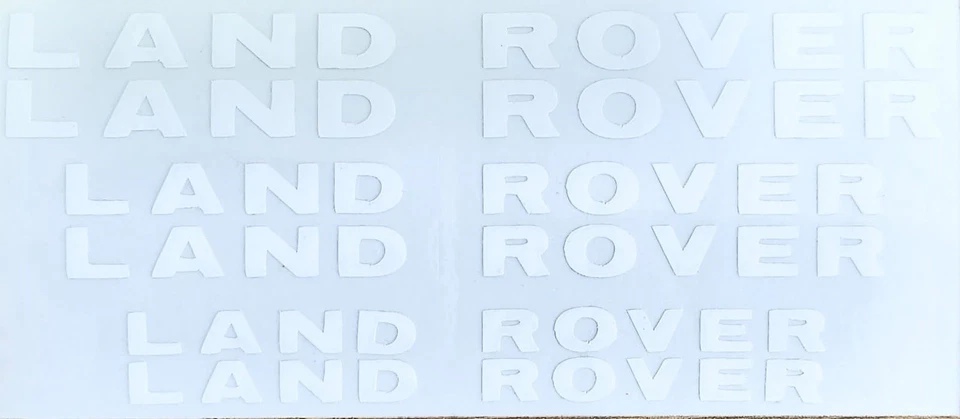 6 calcomanías adhesivas para pinzas de freno Brembo Land Rover (diferente estilo) Foto 3 de 4