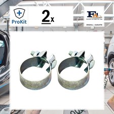 2x ORIGINAL® Fa1 Rohrverbinder, Abgasanlage für VW GOLF IV PASSAT B3/B4