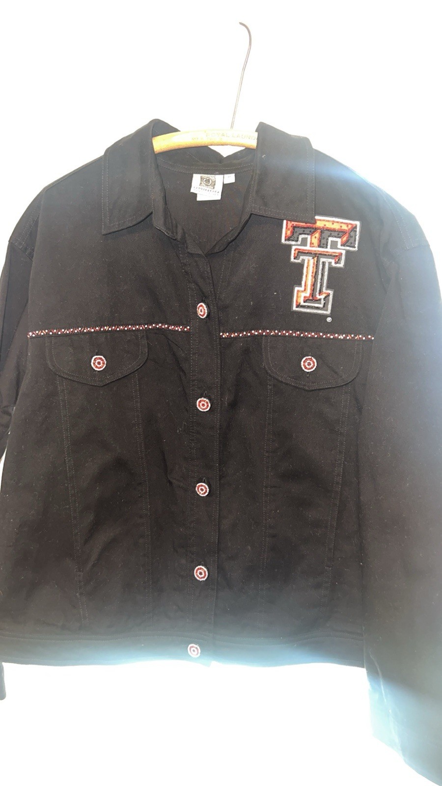 Usindo Texas Tech Jacket Size Medium - image 1