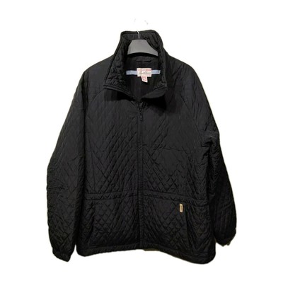 Levi Strauss Signature Damen Steppjacke Schwarz Größe Misses Large Vintage 