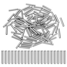 100pcs 3x18mm Dowel Pins Bearing Steel Cylindrical Dowel Pins Metal Shelf Pegs