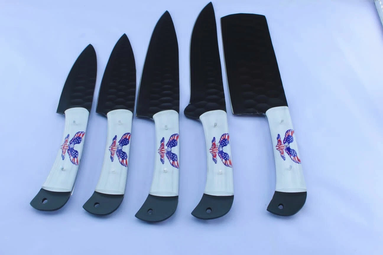 Handmade 5 Piece Knife Set |Unique Handle| Kitchen Set