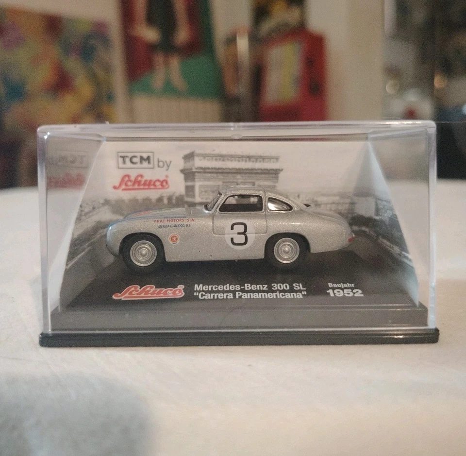 SCHUCO - TCM Modellino MERCEDES-BENZ 300 SL (1952) - Scala 1:72 - Immagine 2 di 4