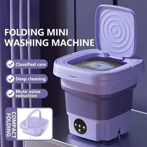8 L Portable Mini Lave-linge Laveur pliable & Séchoir à spin Meilleur 4 Voyageur