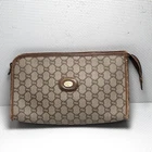 GUCCI GUCCI PLUS Clutch Bag PVC Leather Used Authentic ps2604-ps401