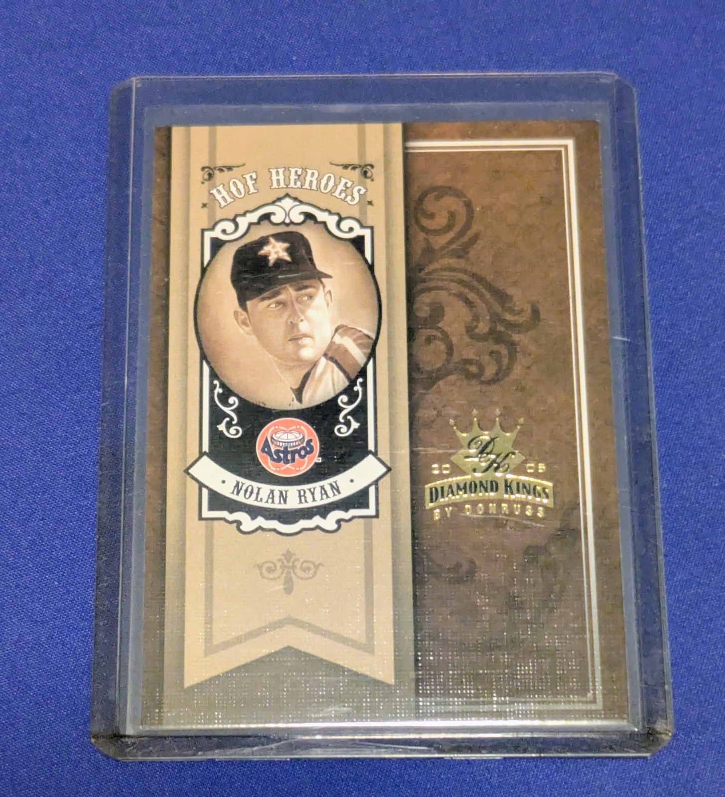 2005 Donruss Diamond Kings HOF Heroes Framed #HH41 Nolan Ryan NM-M Free Ship