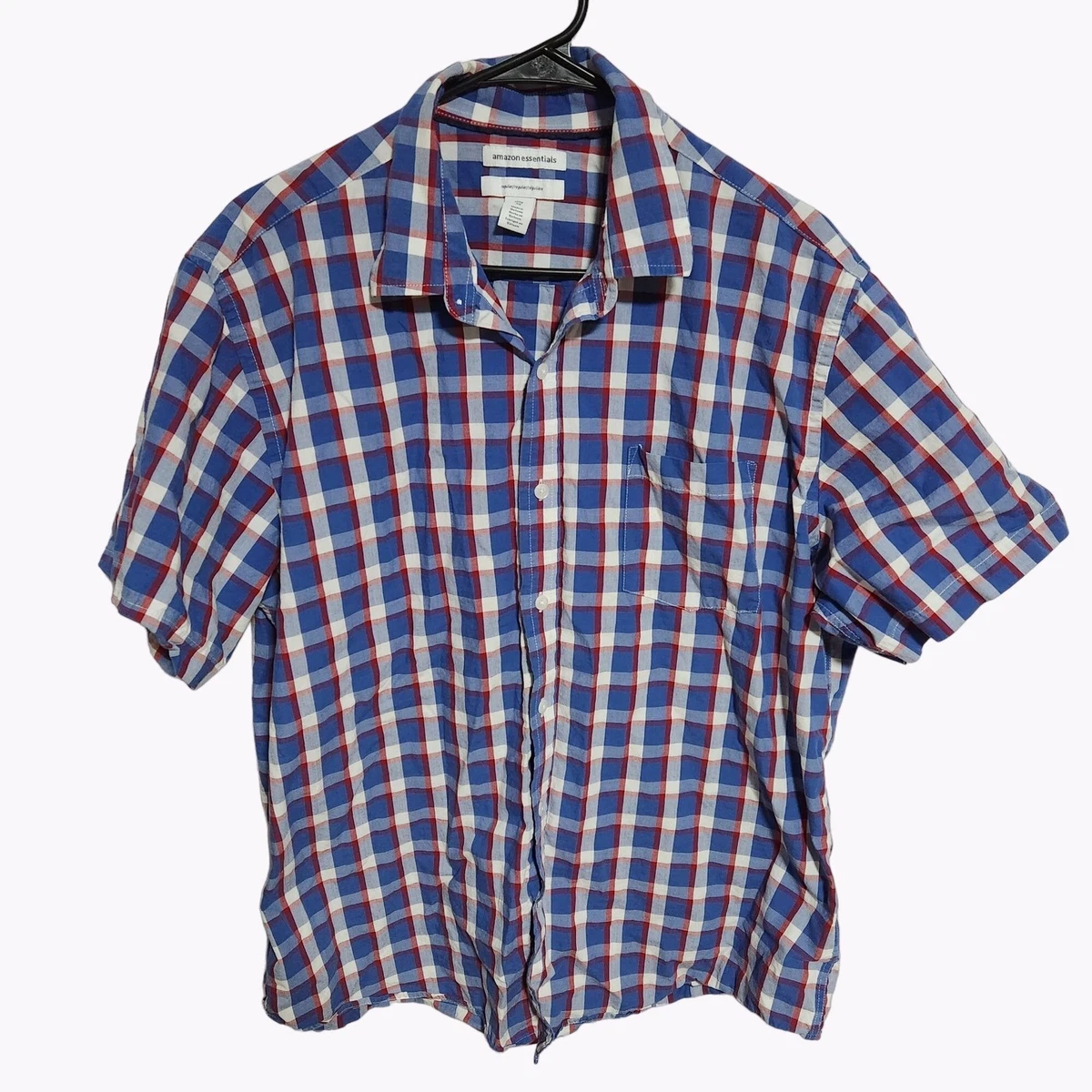 blue dress shirt amazon Amazon.com: J.VER Mens Oxford Dress Shirts Regular Fit Long Sleeve Button Down Collar Shirt with Pocket Blue Small : Clothing, Shoes & Jewelry