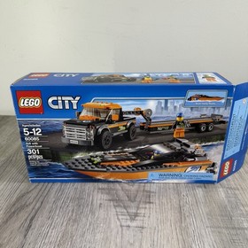 LEGO Set City: 4x4 with Powerboat 60085 100% Complete Manual Box Retired set
