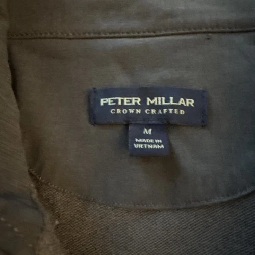 Peter Millar Solstice Hybrid Full Zip Cardigan Steel MS24XK66 NWT image 3