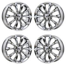 20 Dodge Durango Pvd Bright Chrome Wheels-c Rims Factory Oem 2729 Exchange 2...