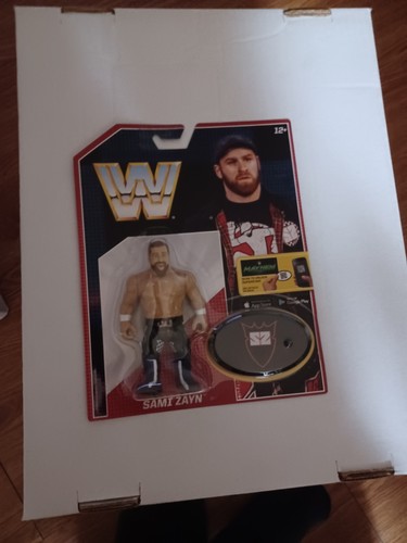 wwe mattel retros  series  4  sami zayn  wrestling...
