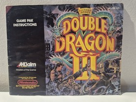 Double Dragon IIl 3 - NES - PAL A - Nintendo Entertainment System  - AUS PAL VGC
