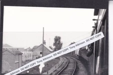 APPROACHING ROSSLARE HARBOUR  - 1973 CASSERLEY IRISH RAILWAY PHOTO #3849