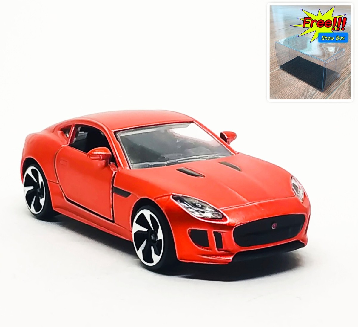 Majorette Jaguar F Type Metallic Red 1:59 (3 inches) no Package | eBay
