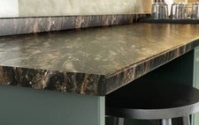 Midnight Marble Laminate Worktops