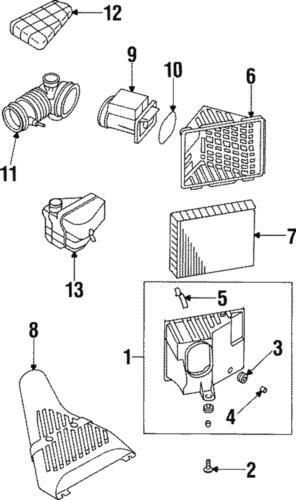 Filtro de aire para Mitsubishi (N/P MZ690197)