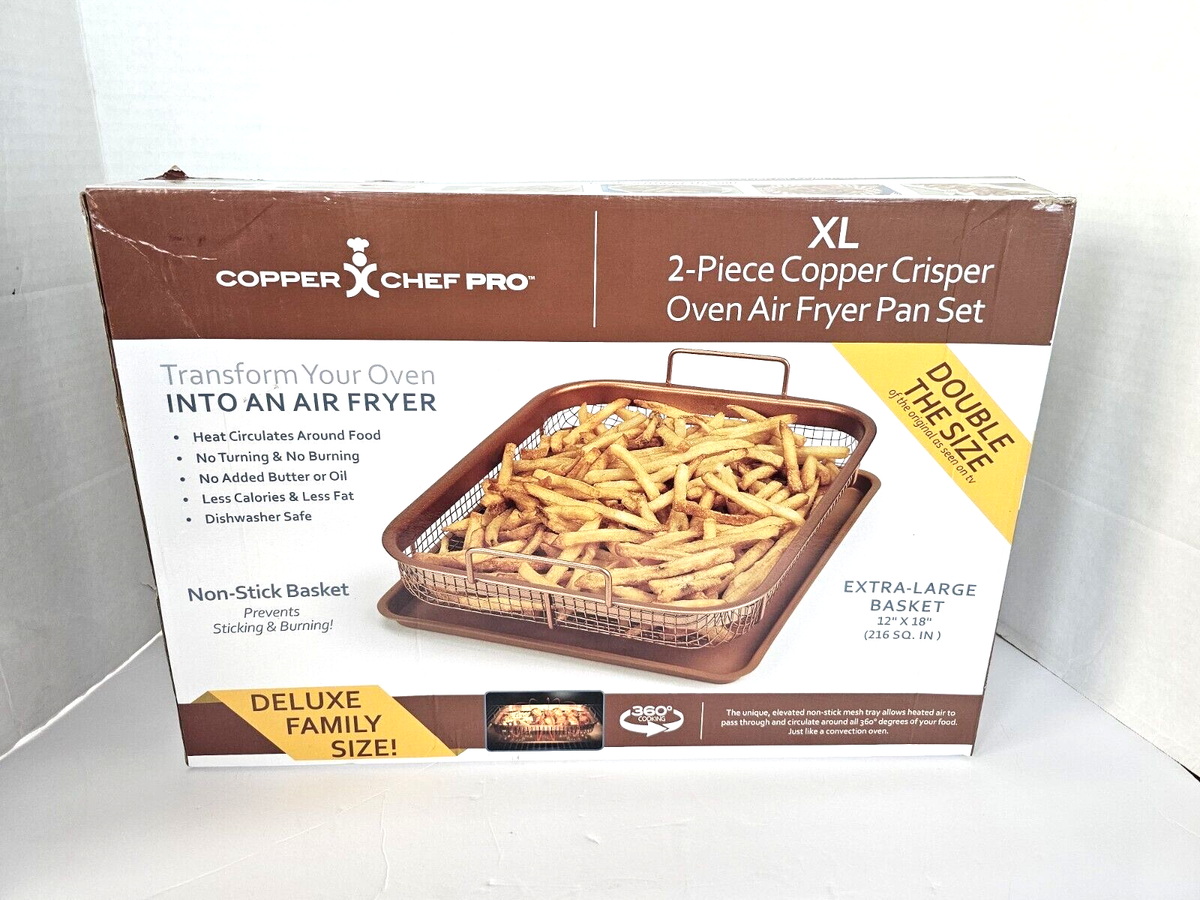 Copper Crisper Tray Crisper Basket Chef Pro Copper Crisper Pro XL