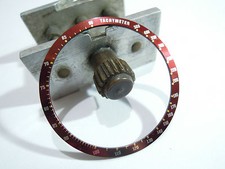 NEW BROWN BEZEL INSERT VINTAGE BULLHEAD 6138-0040 SEIKO CHRONOGRAPH WATCH